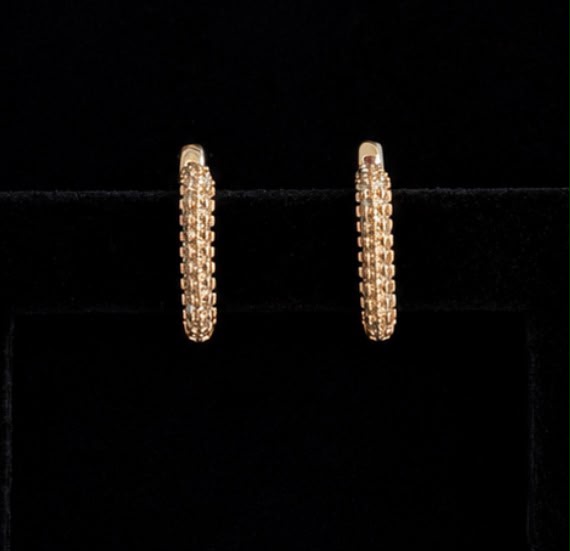 Pendientes Acero Inoxidable con Cristal Emporia® Blanco