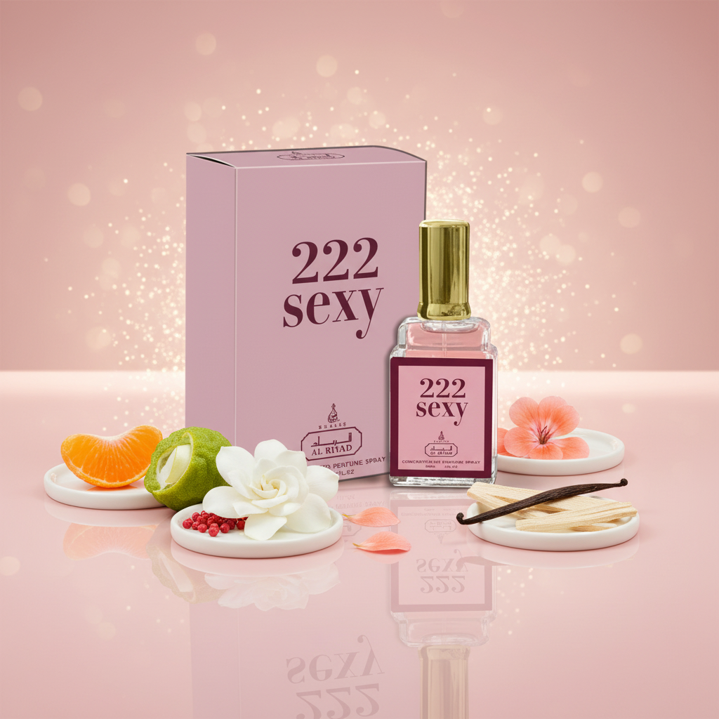 " 222 Sexy" EDP 30 ml, fragancia oriental floral para mujeres