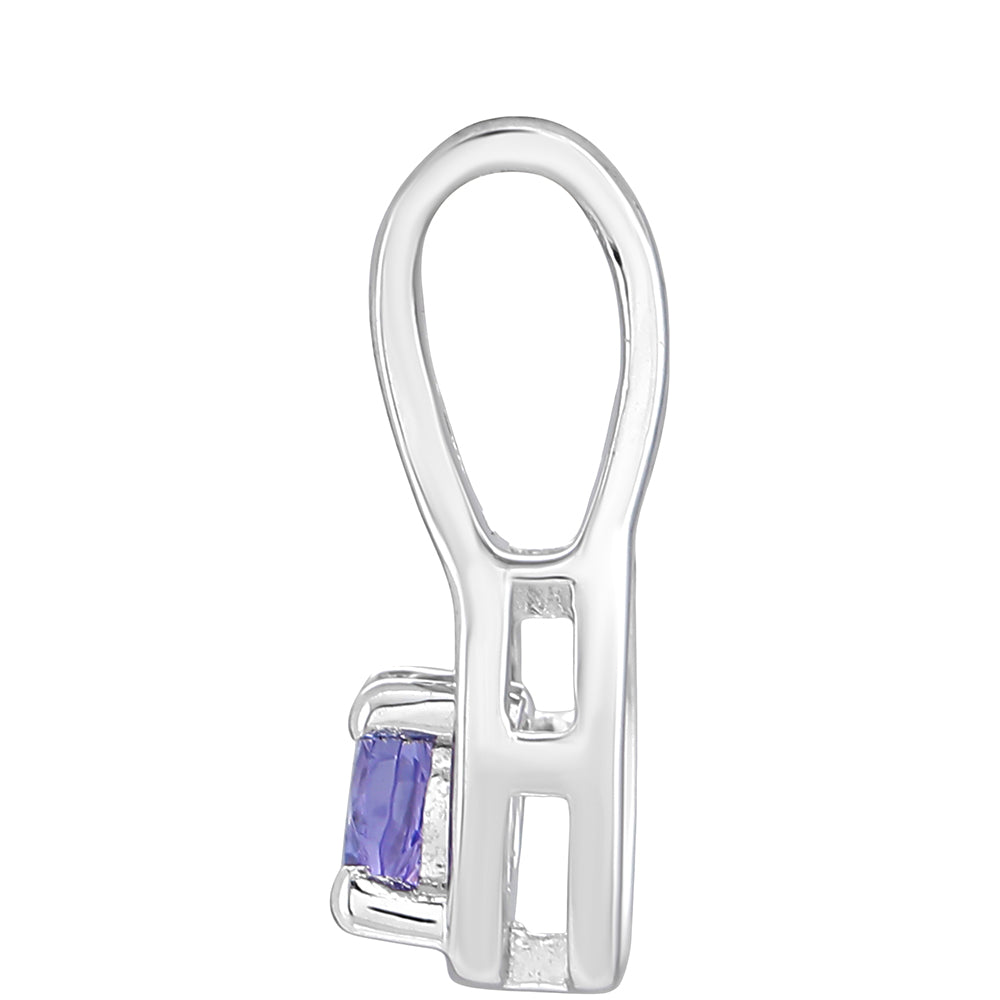 Colgante de Plata con Tanzanita AAA