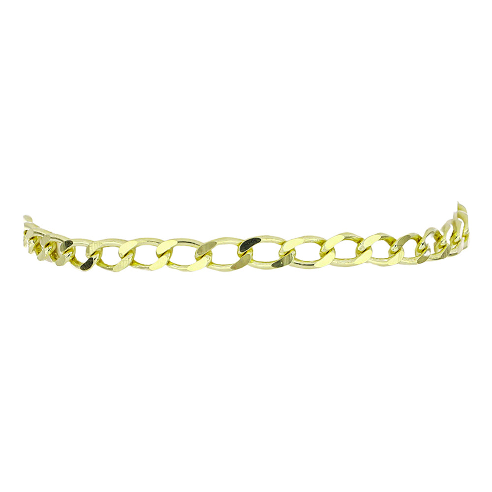 Pulsera de Plata Bañada en Oro