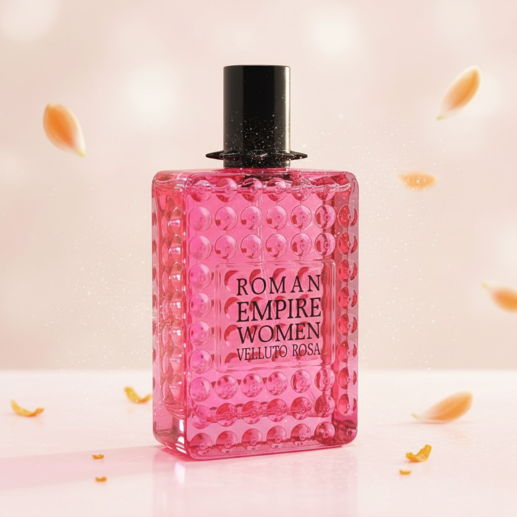 " Roman Empire Velluto Rose" EDP 100 ml, fragancia oriental floral