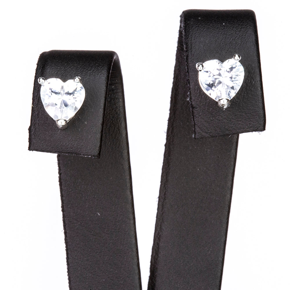 Conjunto de Aleación Bañado en Oro con Cristal Emporia® Blanco ( Pendientes ) 7 
