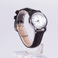 Reloj de Aleación Bañado en Oro con Cristal Emporia® Blanco