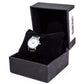 Reloj de Aleación Bañado en Oro con Cristal Emporia® Blanco