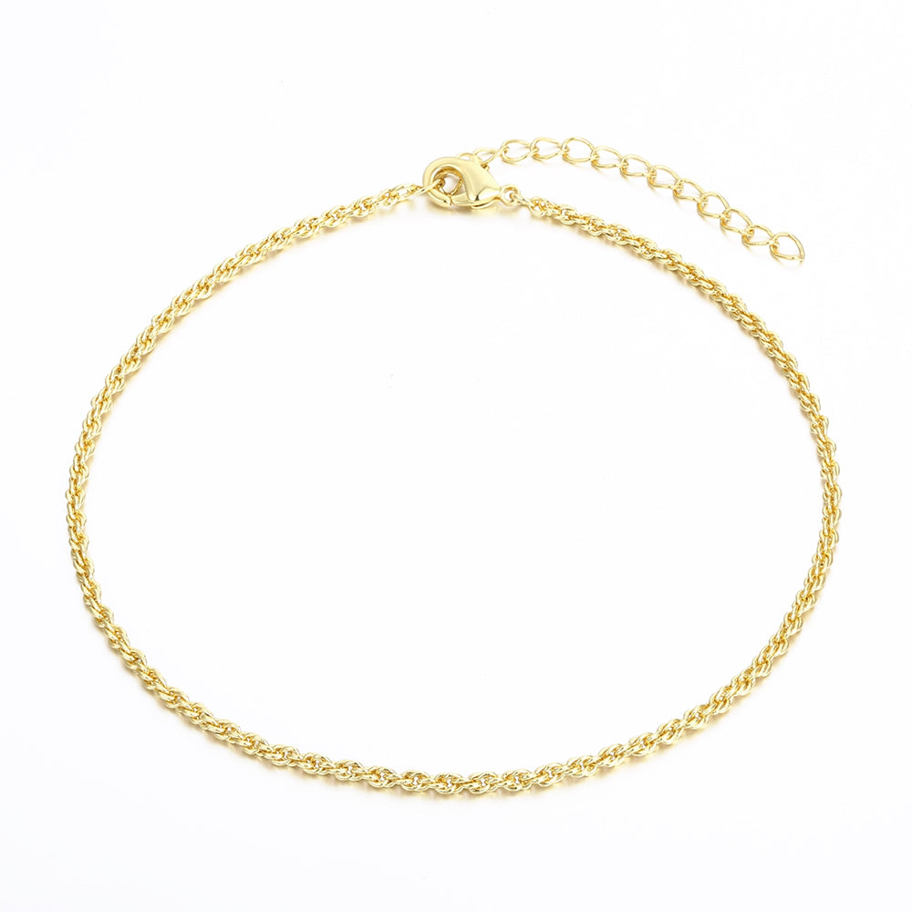 Pulsera de Aleación Bañado en Oro