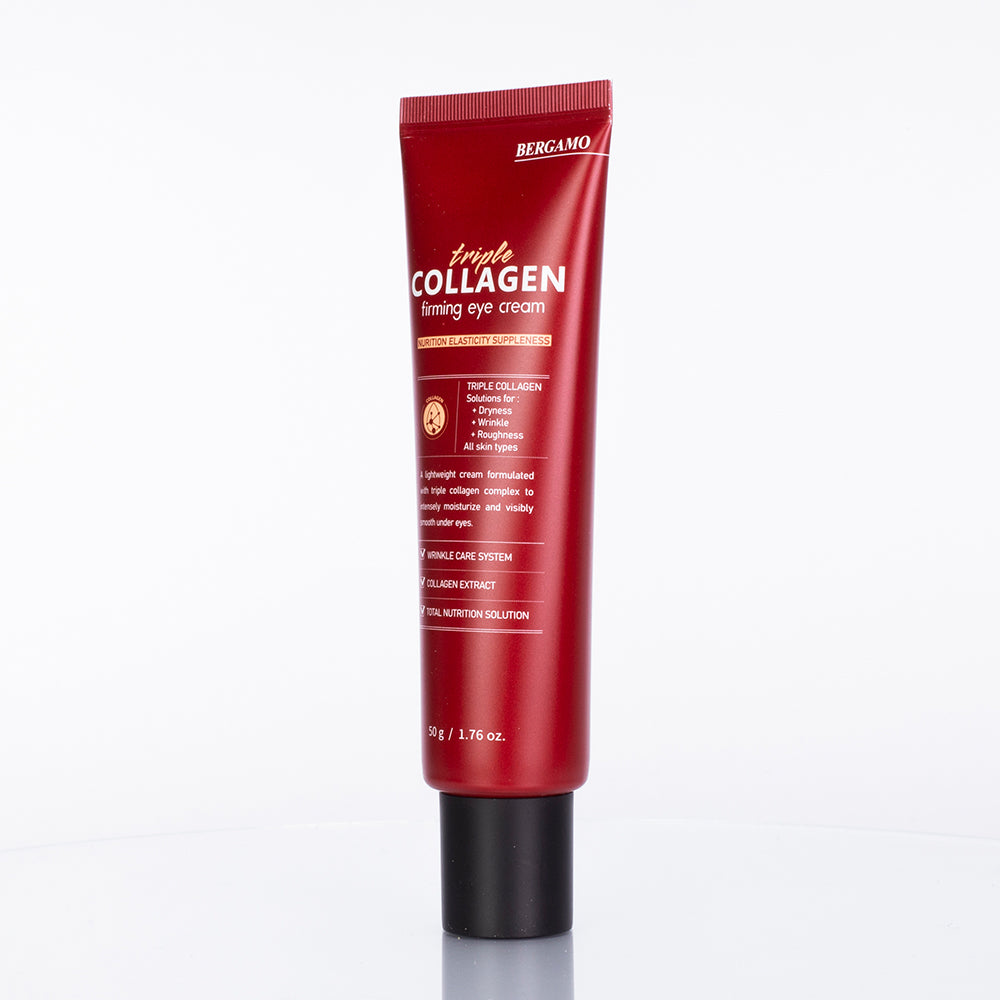 Crema para el contorno de ojos de firmeza de triple colágeno BERGAMO