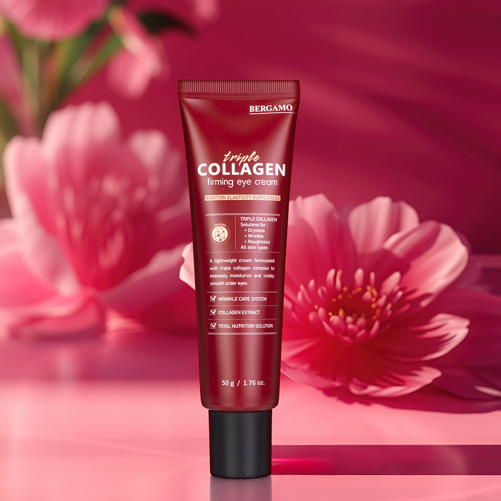 Crema para el contorno de ojos de firmeza de triple colágeno BERGAMO 1 