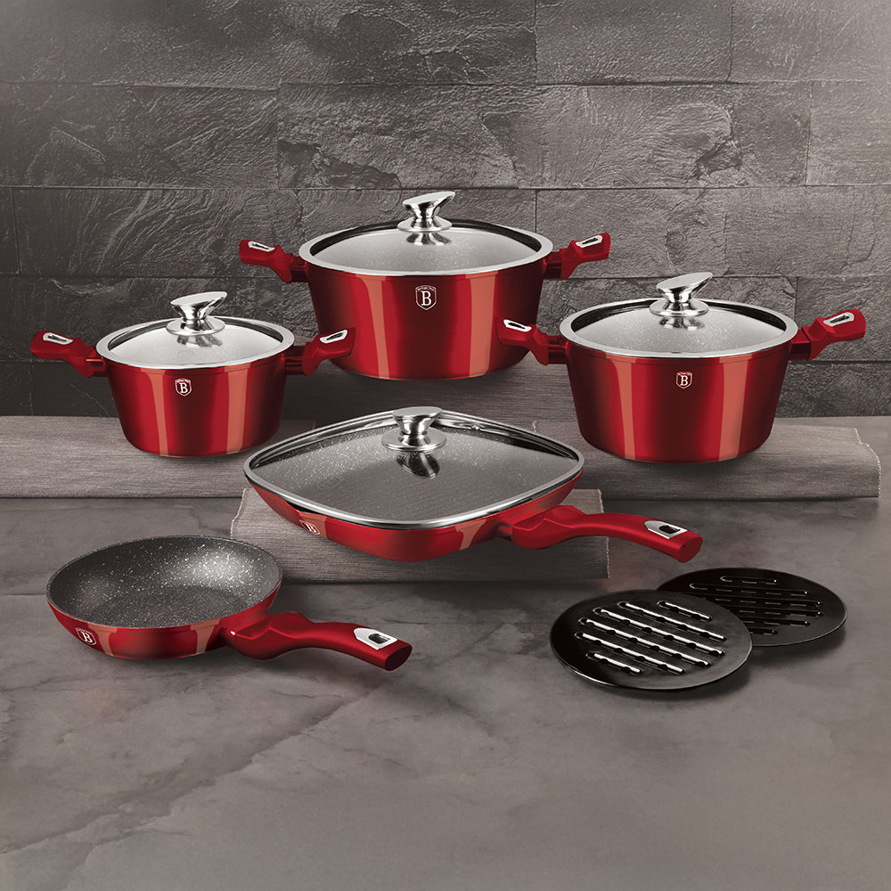 Batería de cocina de 11 pieza Berlinger Haus 1 