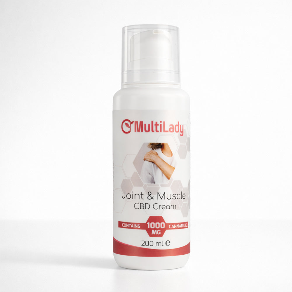 Crema para articulaciones y músculos MultiLady CBD 1000 mg – 200 ml