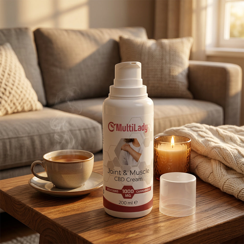 Crema para articulaciones y músculos MultiLady CBD 1000 mg – 200 ml 5 