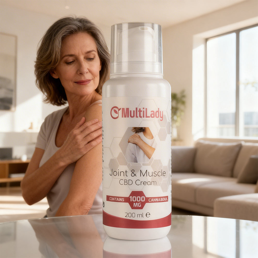 Crema para articulaciones y músculos MultiLady CBD 1000 mg – 200 ml 13 