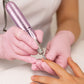Juego de limas de uñas de belleza profesional Emporia con cabezales intercambiables - Rosa
