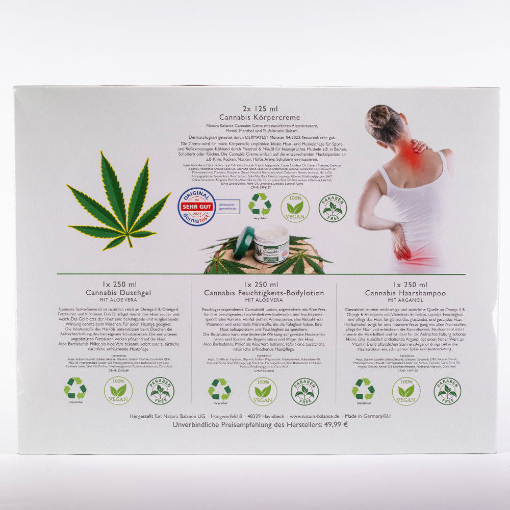Set Cosmético Natura Balance Cannabis – 5 piezas 2 