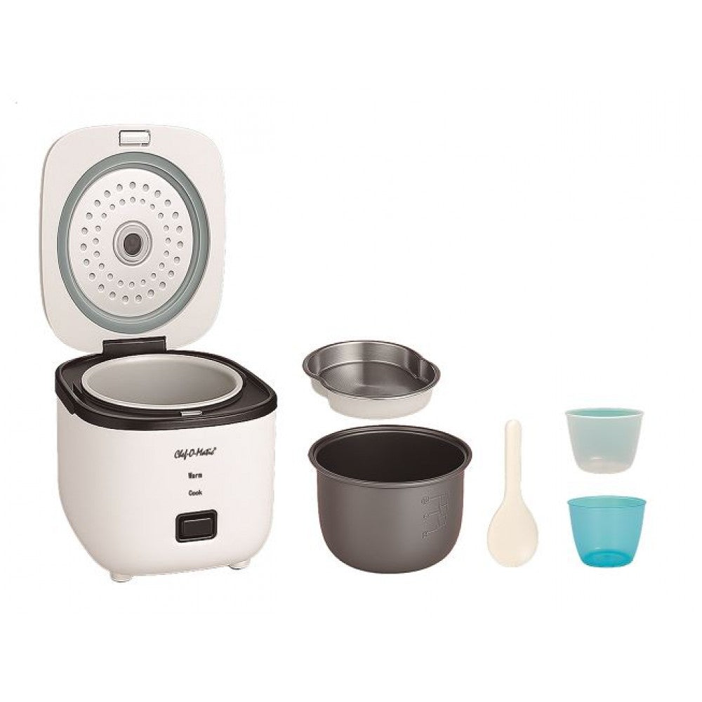 Olla arrocera y vaporera compacta Chef-O-Matic 1 