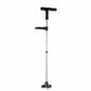 Bastón para andar extensible con LED, alarma y mango