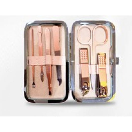 Set de manicura Velform Epilwiz de 7 piezas en un elegante estuche.