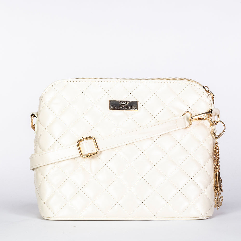 Colección de verano 2024 Emporia "Dicha brillante", set de bolsos de 5 piezas; blanco 8 