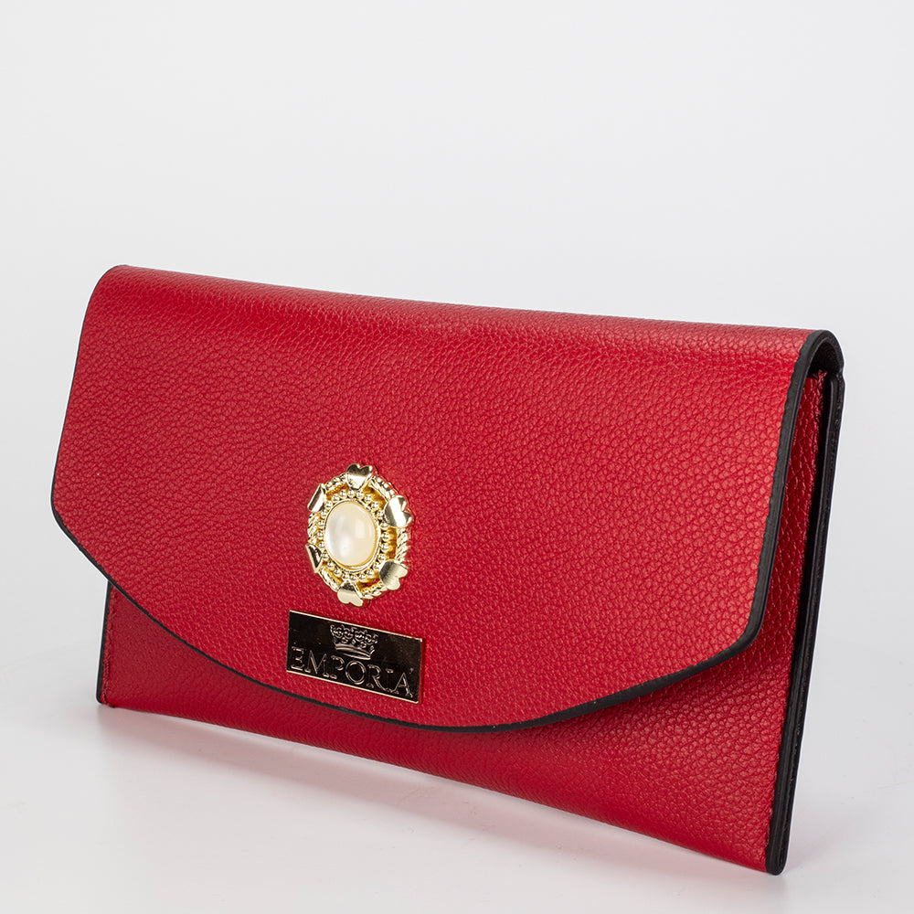 Colección Emporia de primavera 2025 - " Amanacer escarlata", Set de 3 bolsos; rojo 8 