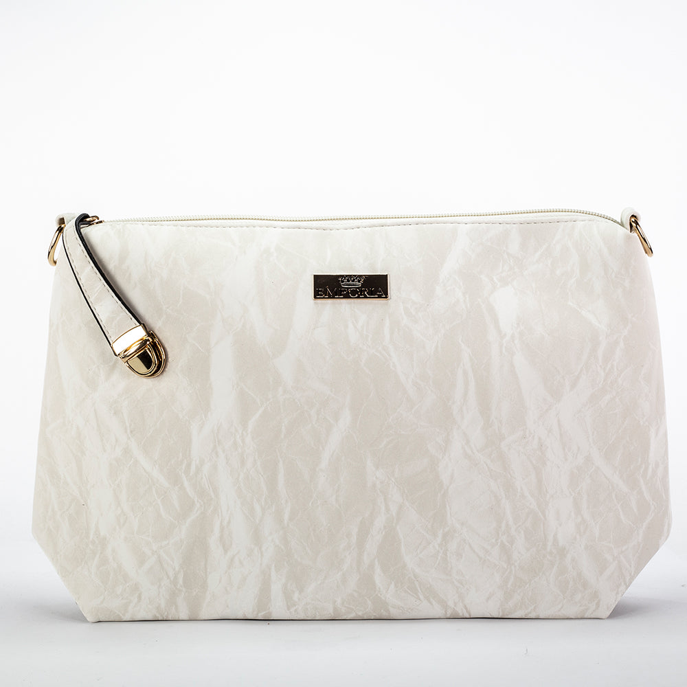 Colección Emporia de primavera 2025 - "Luna de marfil", Set de 6 bolsos: blanco