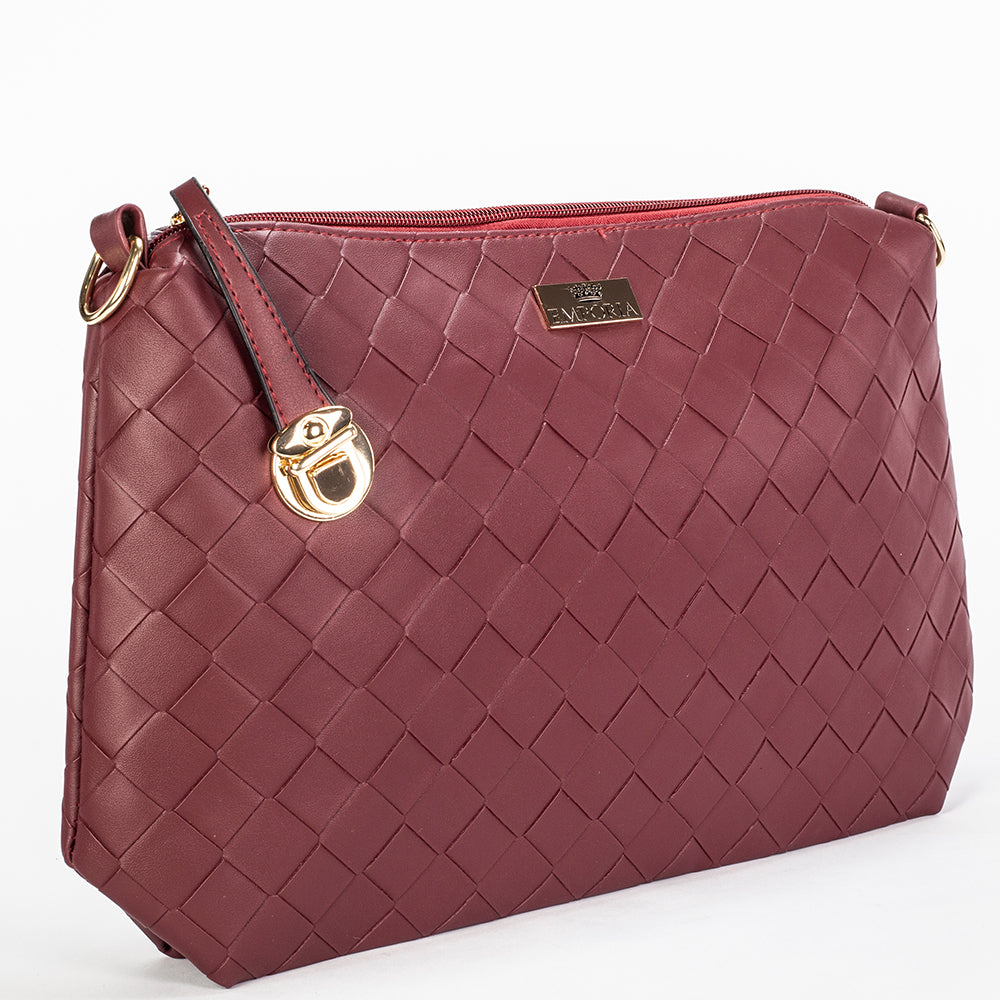 Colección Emporia de primavera 2025- " Orquídea roja", Set de 6 bolsos; red