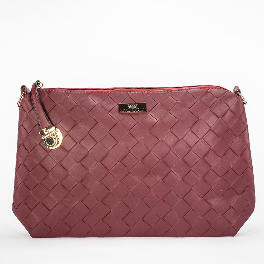 Colección Emporia de primavera 2025- " Orquídea roja", Set de 6 bolsos; red