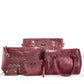 Colección Emporia de primavera 2025- " Orquídea roja", Set de 6 bolsos; red