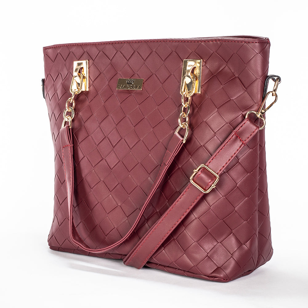 Colección Emporia de primavera 2025- " Orquídea roja", Set de 6 bolsos; red