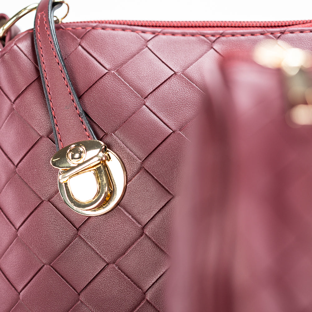 Colección Emporia de primavera 2025- " Orquídea roja", Set de 6 bolsos; red 15 