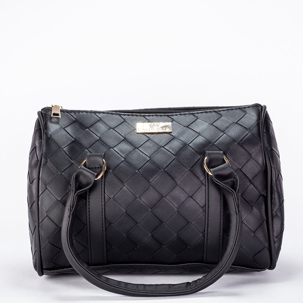 Colección Emporia de primavera 2025 - " Eclipse de ónix",Set de 6 bolsos; negro