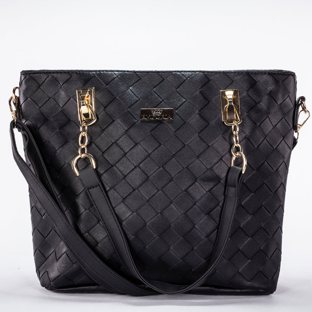Colección Emporia de primavera 2025 - " Eclipse de ónix",Set de 6 bolsos; negro