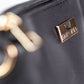 Colección Emporia de primavera 2025 - "Terciopelo oscuro", set de 3 bolsos; negro