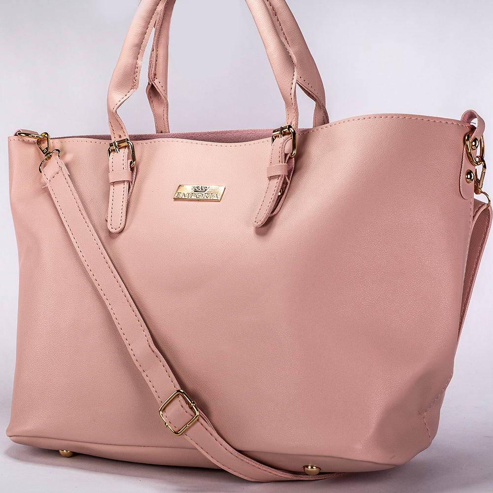 Colección Emporia de primavera 2025 - "Floración de cerezos". Set de 3 bolsos; rosa 6 