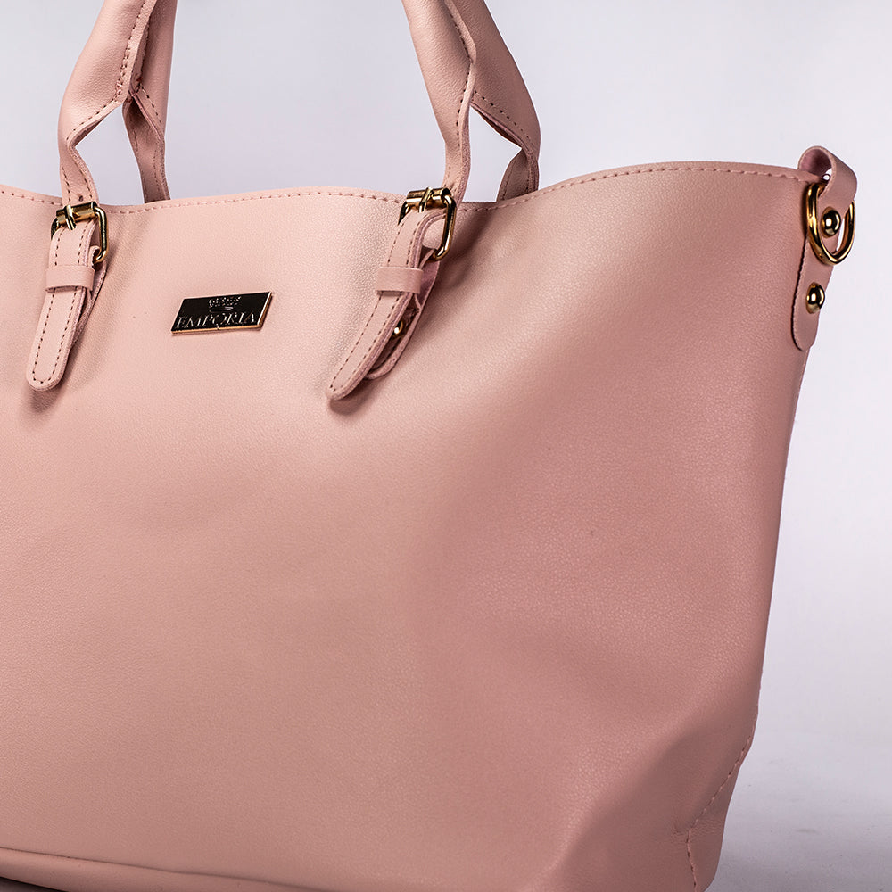 Colección Emporia de primavera 2025 - "Floración de cerezos". Set de 3 bolsos; rosa 9 