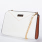 Colección Emporia de primavera 2025- " Luz de Luna moca", Set de 4 bolsos; blanco
