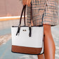 Colección Emporia de primavera 2025- " Luz de Luna moca", Set de 4 bolsos; blanco