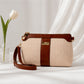 Colección Primavera 2026 de Emporia - "Toffee Lux", juego de 4 bolsos; piel sintética, marrón crema.