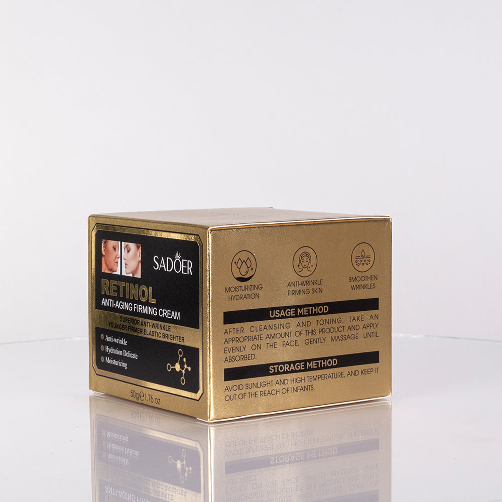 Crema facial reafirmante con retinol SADOER 3 