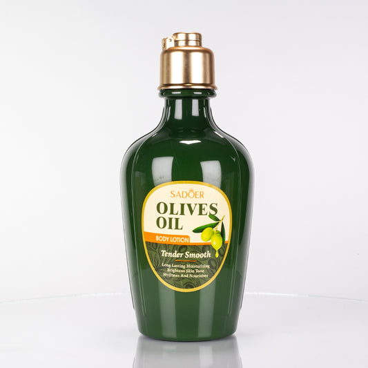 Loción corporal hidratante con aceite de oliva SADOER