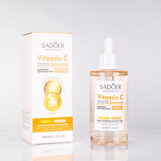 SADOER Sérum Facial Hidratante y Unificador del Tono de la Piel con Vitamina C