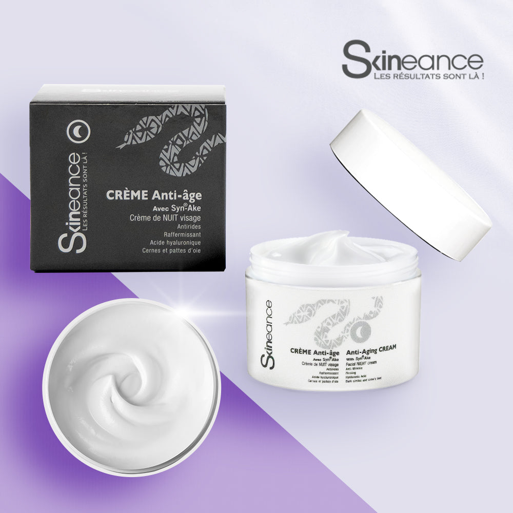 Skineance SYN-AKE Crema de noche antiedad, 50 ml 1 