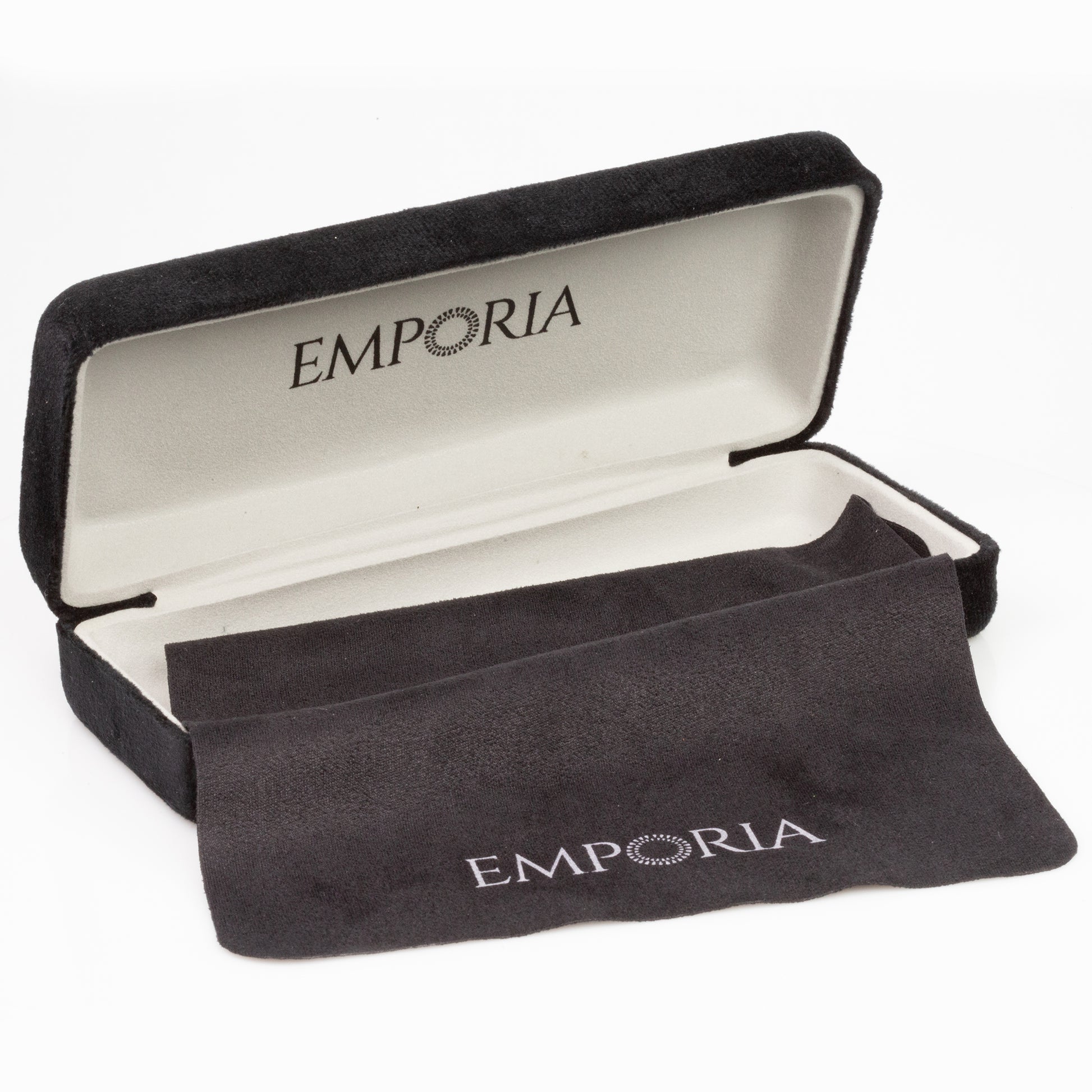 Emporia Italy - Gafas de sol piloto "CRYSTAL", gafas de sol polarizadas con filtro UV con estuche y paño de limpieza, lentes cromo-plata, montura plateada 6 