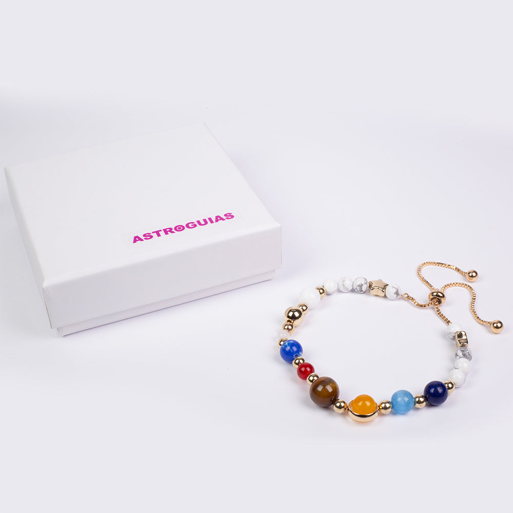 Pulsera de Aleación Bañado en Oro con Cornalina y Ojo de Tigre 6 