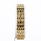 Reloj de Aleación Bañado en Oro con Zafiro y Cristal Emporia® Blanco ( Pulsera )