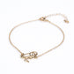 Conjunto de Aleación Bañado en Oro ( Collar +Pulsera )