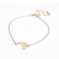 Conjunto de Aleación Bañado en Oro ( Collar +Pulsera )