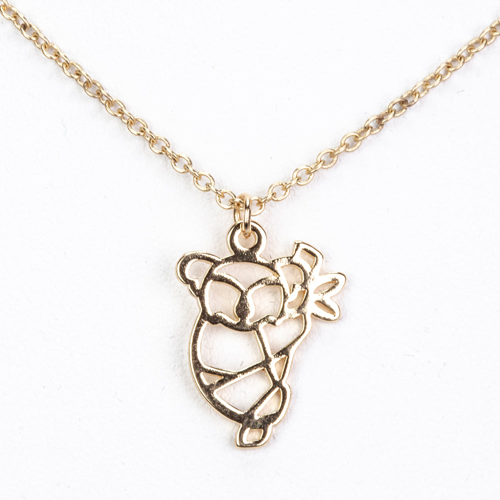 Conjunto de Aleación Bañado en Oro ( Collar +Pulsera ) 2 