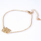Conjunto de Aleación Bañado en Oro ( Collar +Pulsera )