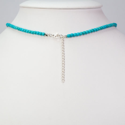 Collar de Plata con Turquesa