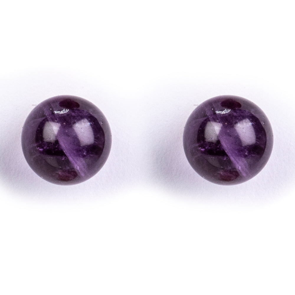 Conjunto de Aleación Bañado en Oro con Ágata Roja y Amatista ( Collar +Pendientes +Pulsera )
