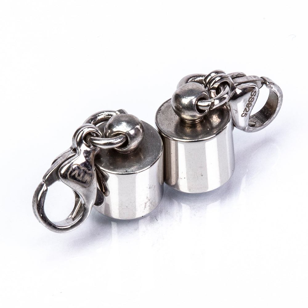 Cerradura magnética de plata esterlina 2 